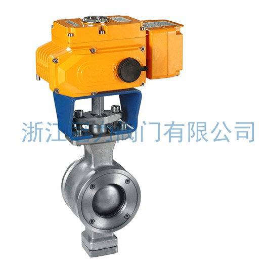 對夾式V型球閥的用途及適用工況